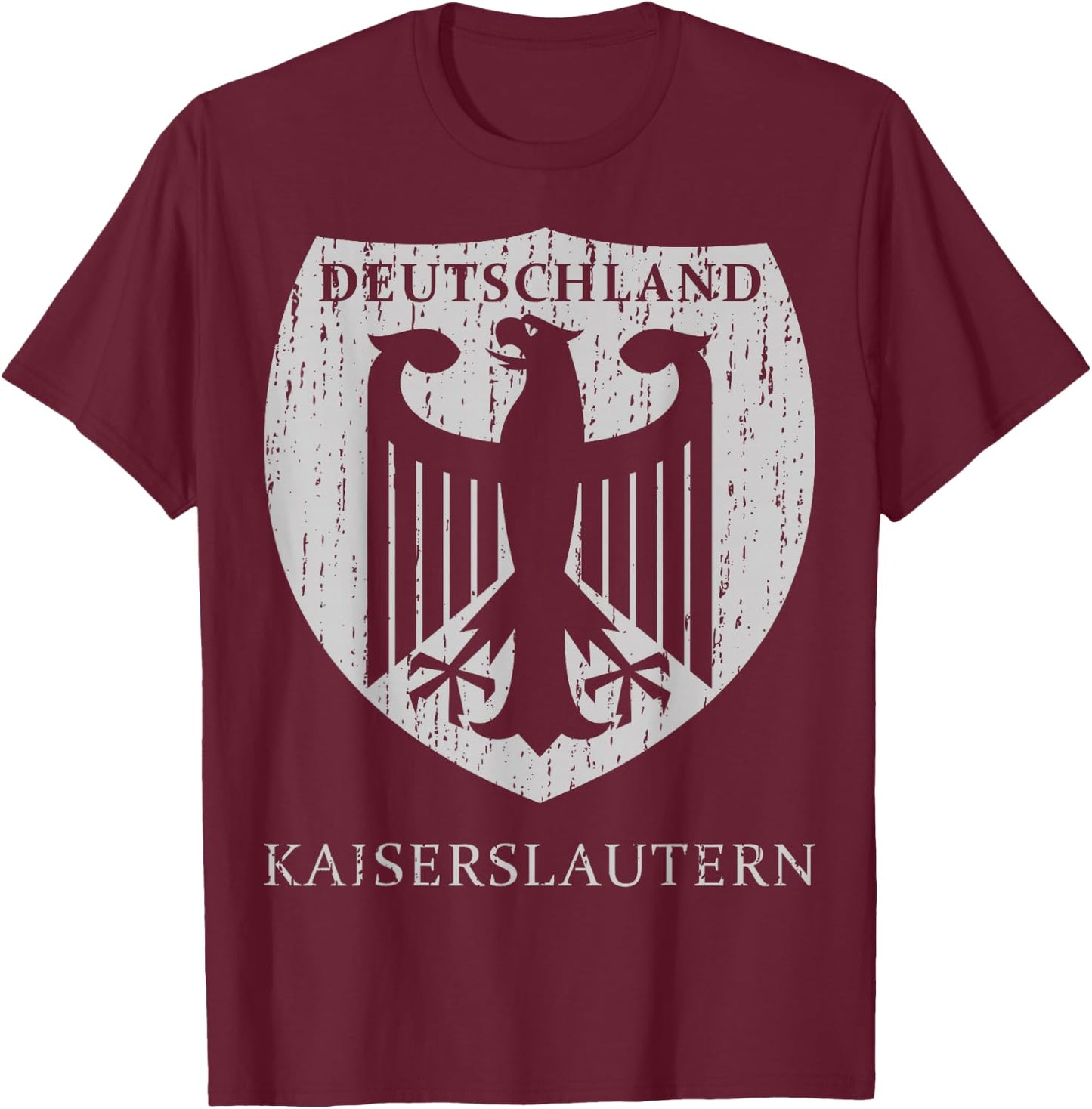 Germany Deutschland Kaiserslautern T-Shirt - T-Shirt | Maroon