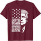 Funny Great Dad Donald Trump Shirt T-Shirt - T-Shirt | Maroon