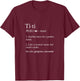 Titi Definition Shirt Best Aunt Ever Gifts Auntie T-Shirt - T-Shirt | Maroon