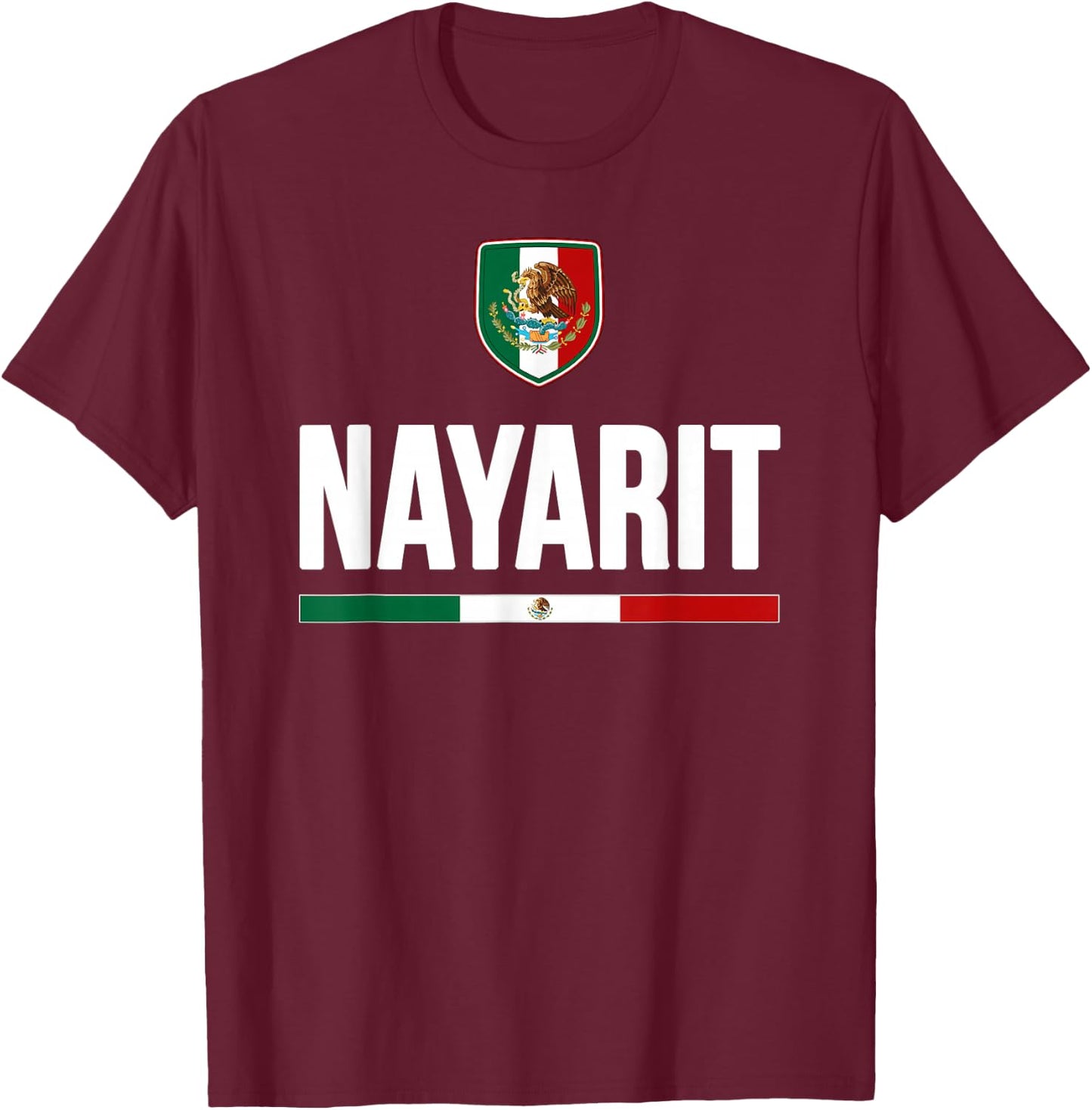 Nayarit Mexico T-Shirt - T-Shirt | Maroon