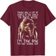 The One You Wanna Skip Wolf Shirt T-Shirt - T-Shirt | Maroon