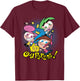 Nickelodeon The Fairly OddParents Timmy Cosmo and Wanda T-Shirt - T-Shirt | Maroon