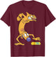 CatDog Tough Guys T-Shirt - T-Shirt | Maroon