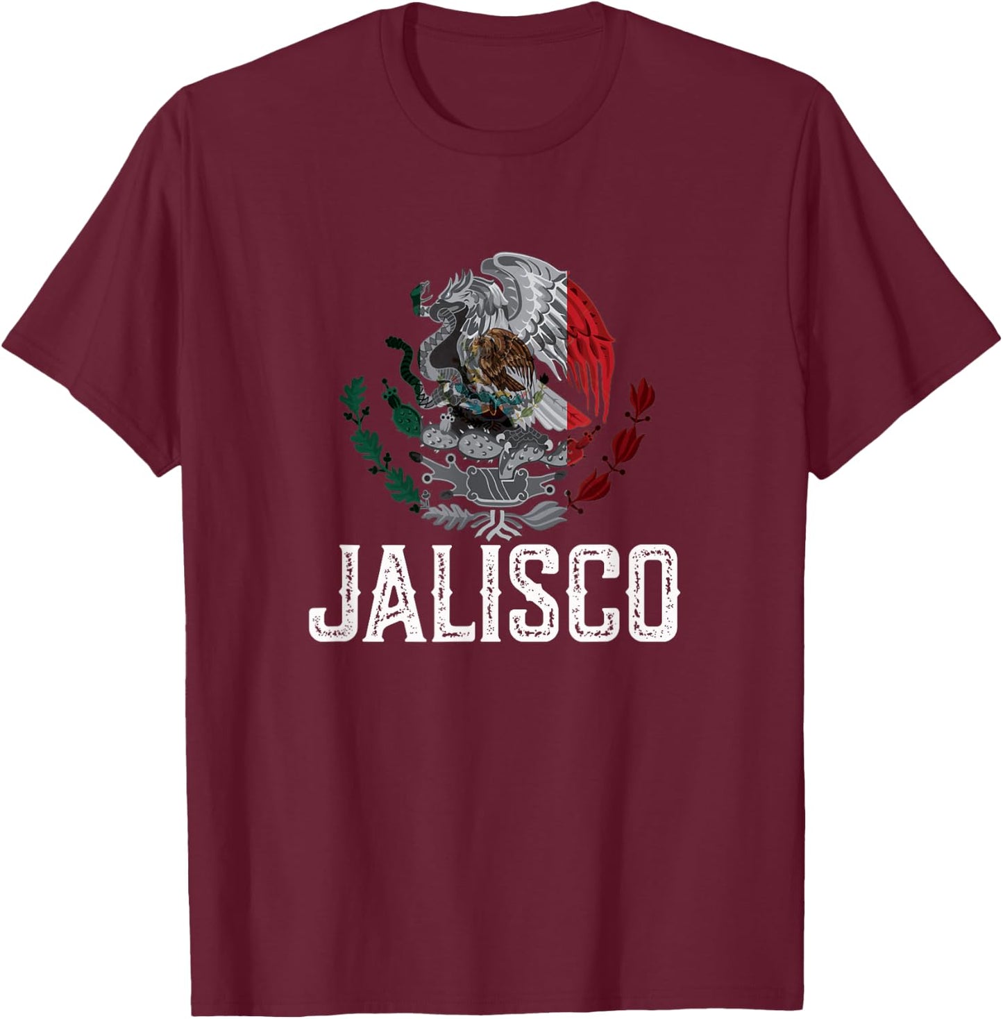 Jalisco a mexican state Shirt - awesome design T-Shirt - T-Shirt | Maroon