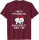 White Elephant Christmas Fun Gift Exchange Contest T-Shirt - T-Shirt | Maroon