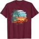 Point Mugu Beach California Shirt Lost Paradise T-Shirt - T-Shirt | Maroon