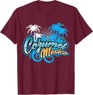 Cozumel Mexico Souvenir Gift Traveler Men/Women T-Shirt - T-Shirt | Maroon