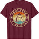 Retro Vintage Shut Your Five Hole Ice Hockey T-Shirt - T-Shirt | Maroon