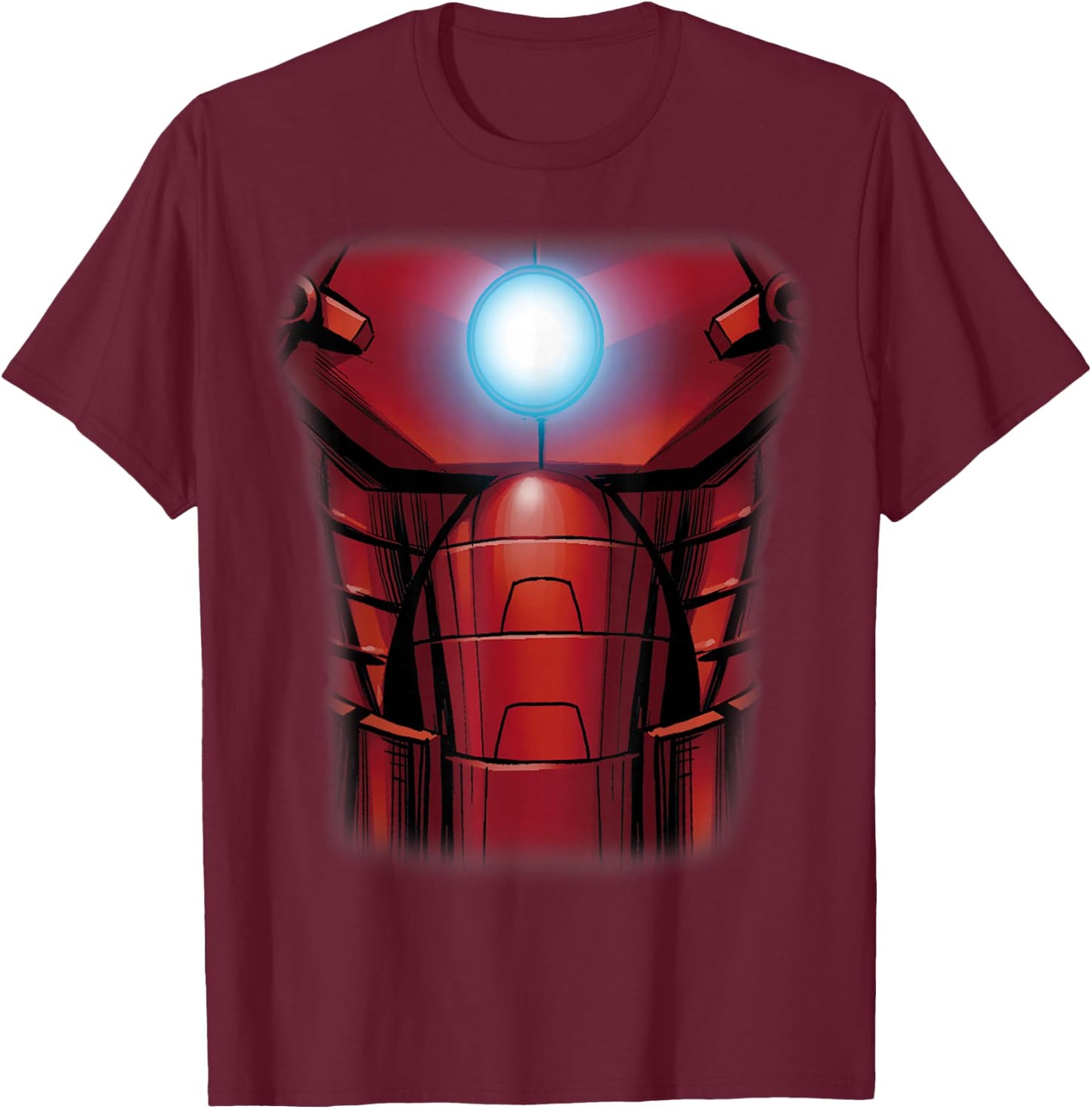 Marvel Iron Man Avengers Halloween Costume Small T-Shirt - T-Shirt | Maroon