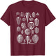 Vintage Haeckel Aspidonia Limulus Horseshoe Crabs 3XL Black T-Shirt - T-Shirt | Maroon