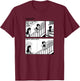 Nancy Slides Down Banister | Aunt Fritzi Scolds Vintage Top T-Shirt - T-Shirt | Maroon