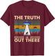 The Truth Is Out There Storm Raid Area 51 Alien T-Shirt - T-Shirt | Maroon