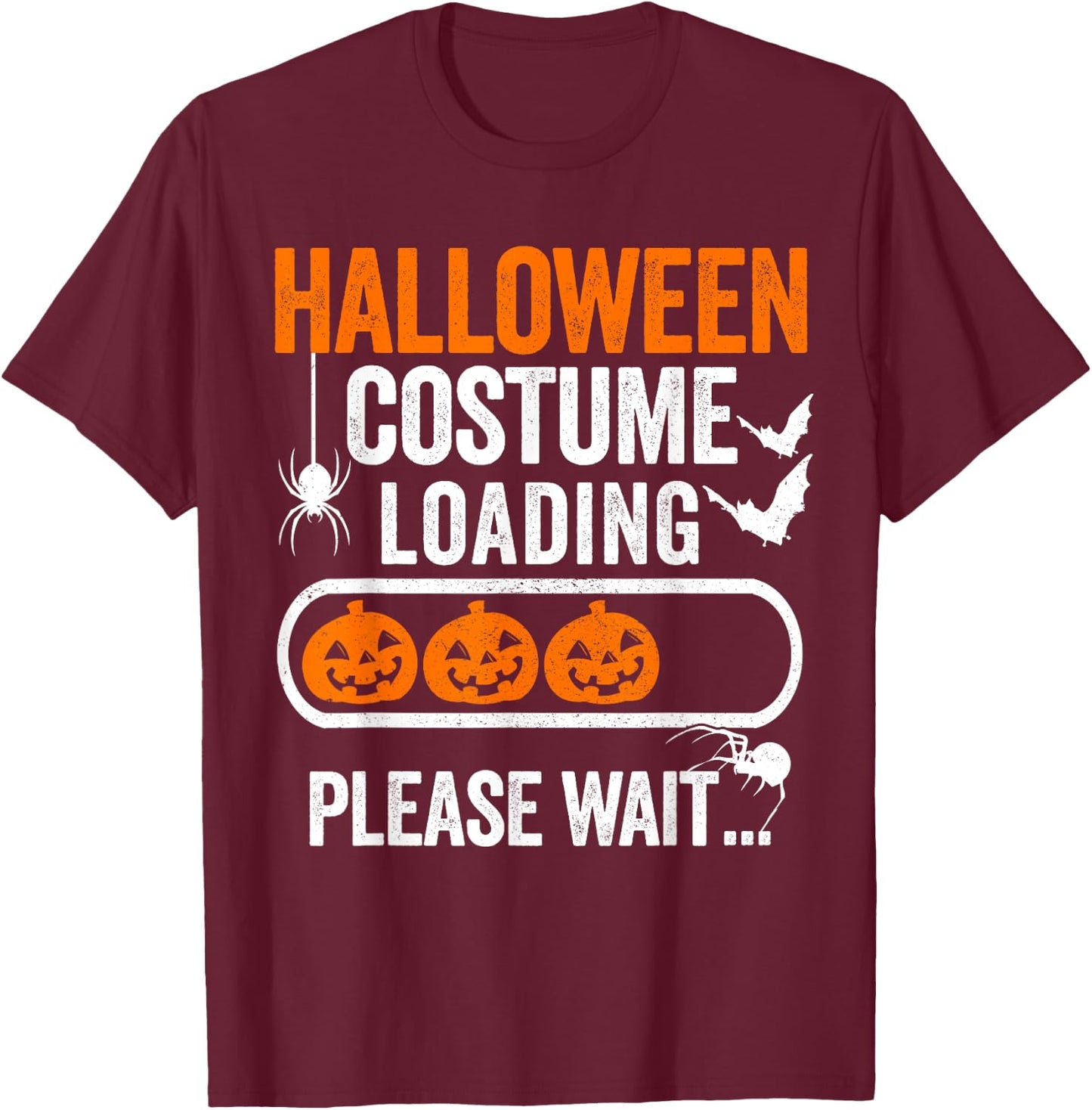 Gamers Halloween Costume Funny Men Women Cute Video Games T-Shirt - T-Shirt | Maroon