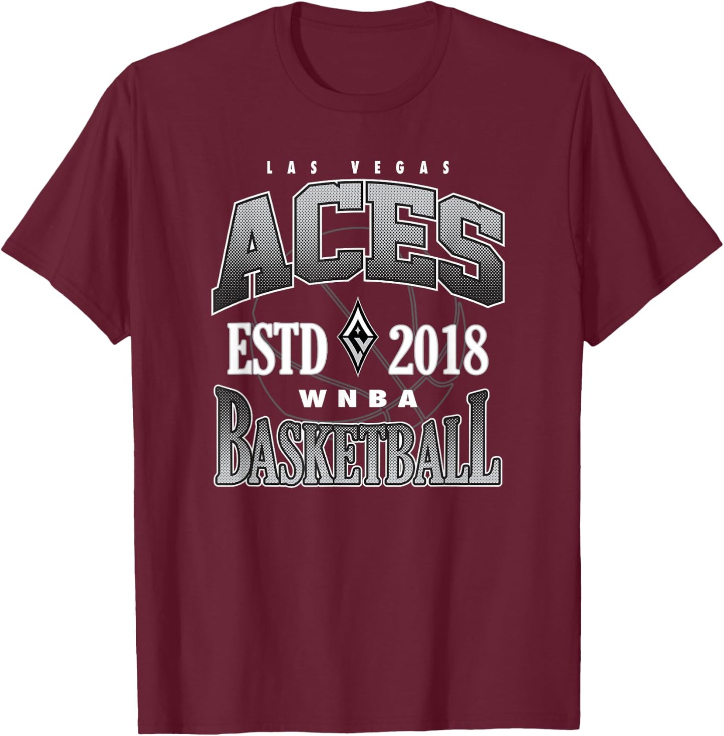 WNBA Las Vegas Aces True Baller T-Shirt - T-Shirt | Maroon