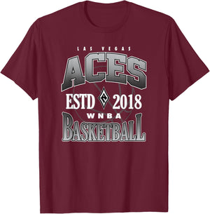 WNBA Las Vegas Aces True Baller T-Shirt - T-Shirt | Maroon