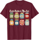 Social Studies is My Jam Teacher History Civics Classroom T-Shirt - T-Shirt | Maroon