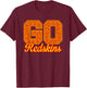 Indian Creek Redskins GO! School Pride T-Shirt - T-Shirt | Maroon