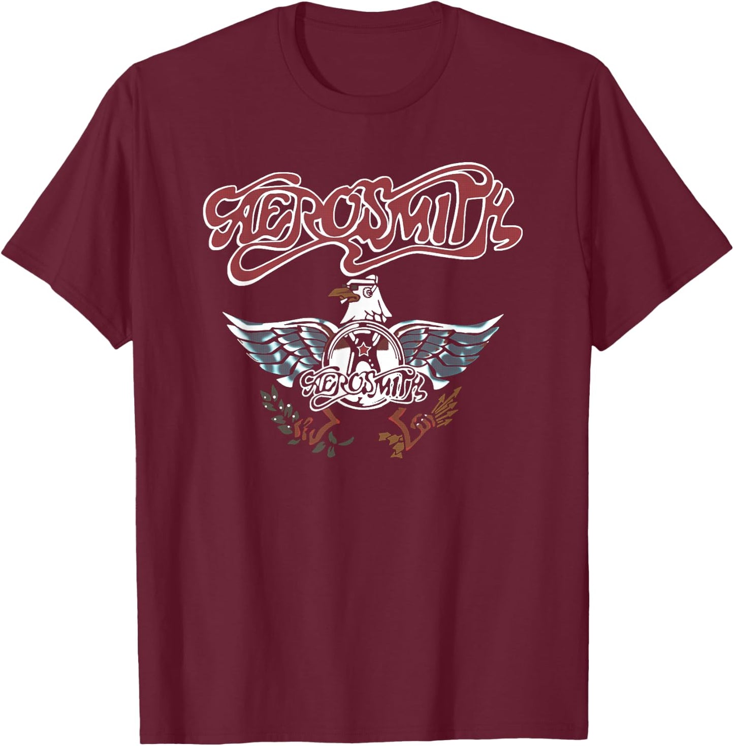 Aerosmith - Eagle T-Shirt - T-Shirt | Maroon