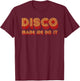 Roller Disco Outfit Retro 70s Costume & Men T-Shirt - T-Shirt | Maroon