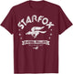 Star Fox Barrel Rollers Distressed Logo Graphic T-Shirt - T-Shirt | Maroon