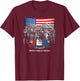 Justice League All American League T-Shirt - T-Shirt | Maroon