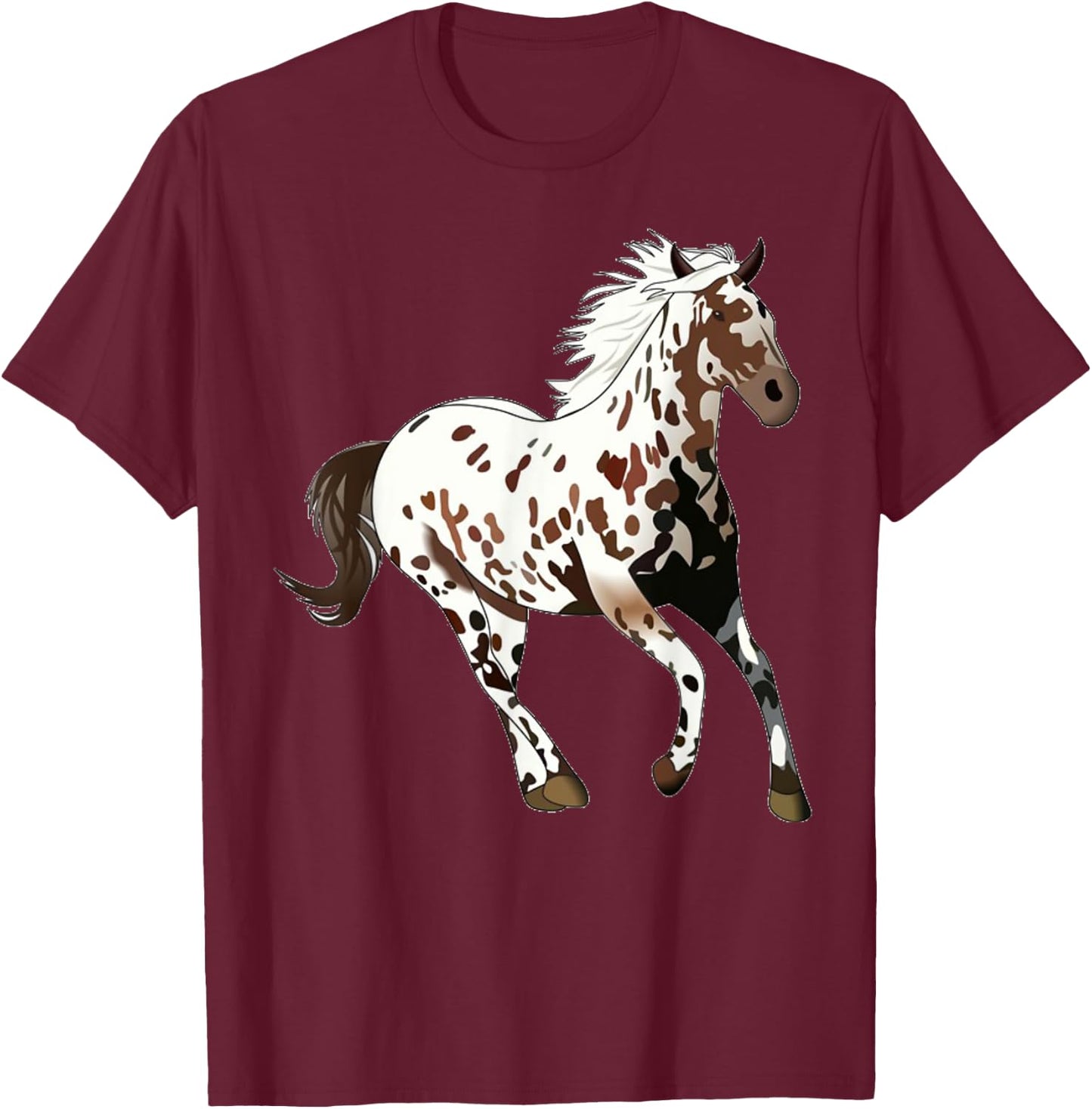 Appaloosa Horse Shirt - Appaloosa Horse Gifts T-Shirt - T-Shirt | Maroon