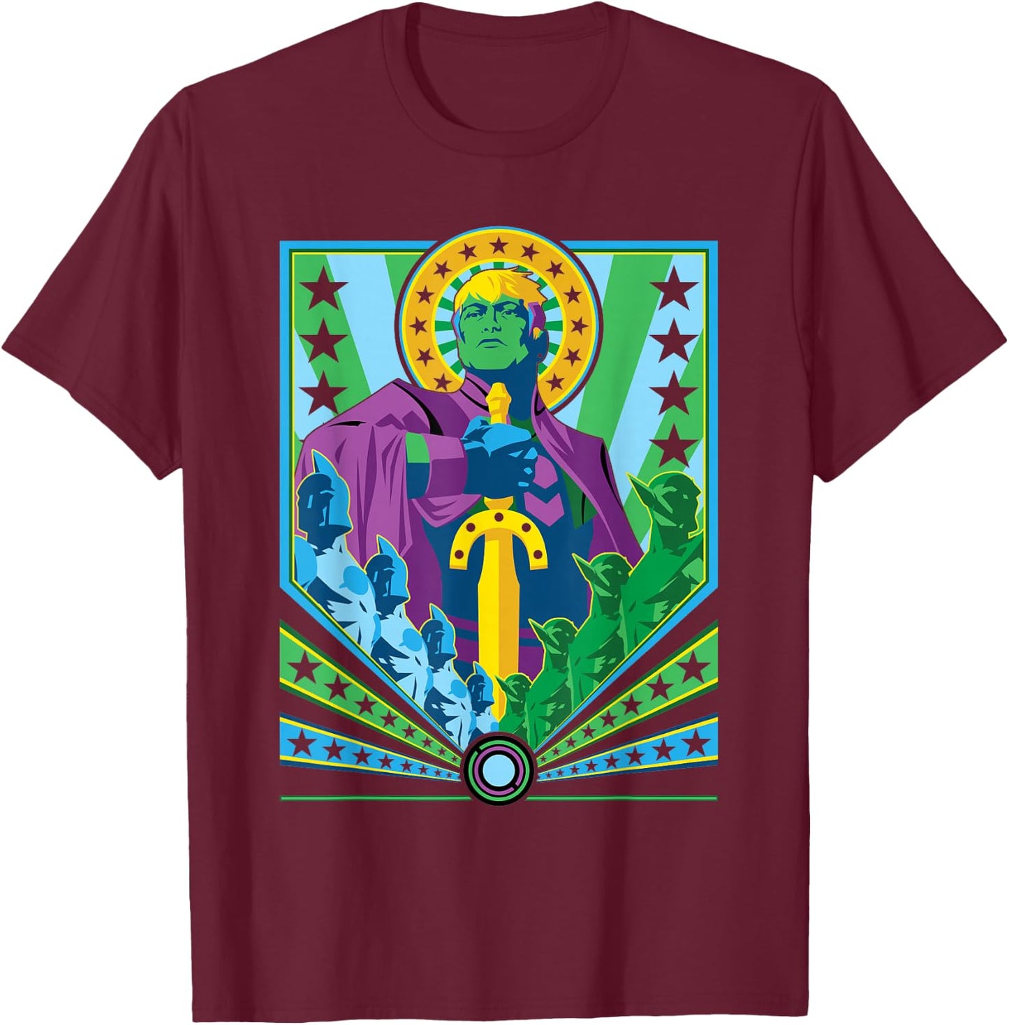 Marvel Empyre Emperor Hulkling comic T-Shirt - T-Shirt | Maroon