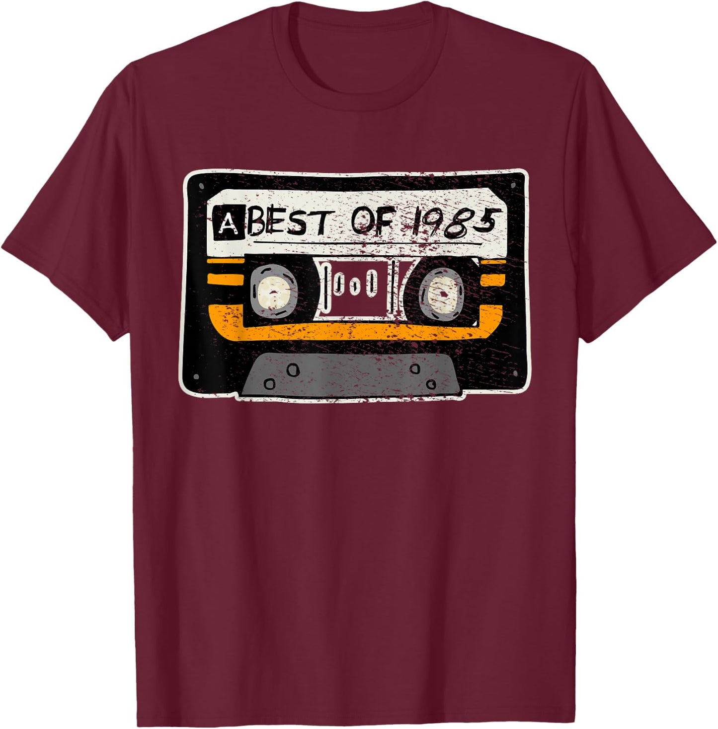 Best of 1985 T-Shirt - T-Shirt | Maroon