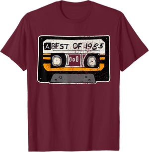 Best of 1985 T-Shirt - T-Shirt | Maroon