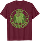 Momo The Monster Hide & Seek Research Team Champion Cryptid T-Shirt - T-Shirt | Maroon