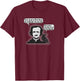 "I'm Just A Poe Boy" Funny American Poetry Nerd T-Shirt - T-Shirt | Maroon