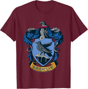 Kids Harry Potter Ravenclaw House Crest T-Shirt - T-Shirt | Maroon