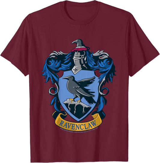 Kids Harry Potter Ravenclaw House Crest T-Shirt - T-Shirt | Maroon