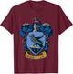 Kids Harry Potter Ravenclaw House Crest T-Shirt - T-Shirt | Maroon