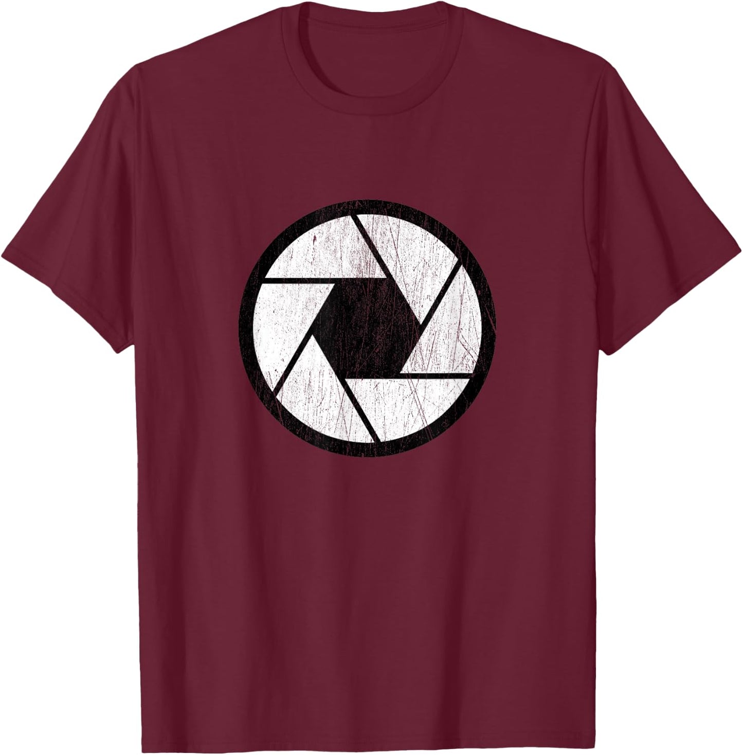 Cool Photography - Aperture T-Shirt - T-Shirt | Maroon