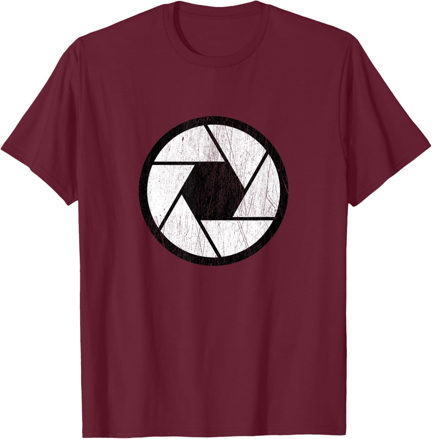 Cool Photography - Aperture T-Shirt - T-Shirt | Maroon