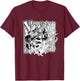 〈Nakiri Ayame〉"Yamato Phantasia" Manga Panel (Japanese) T-Shirt - T-Shirt | Maroon
