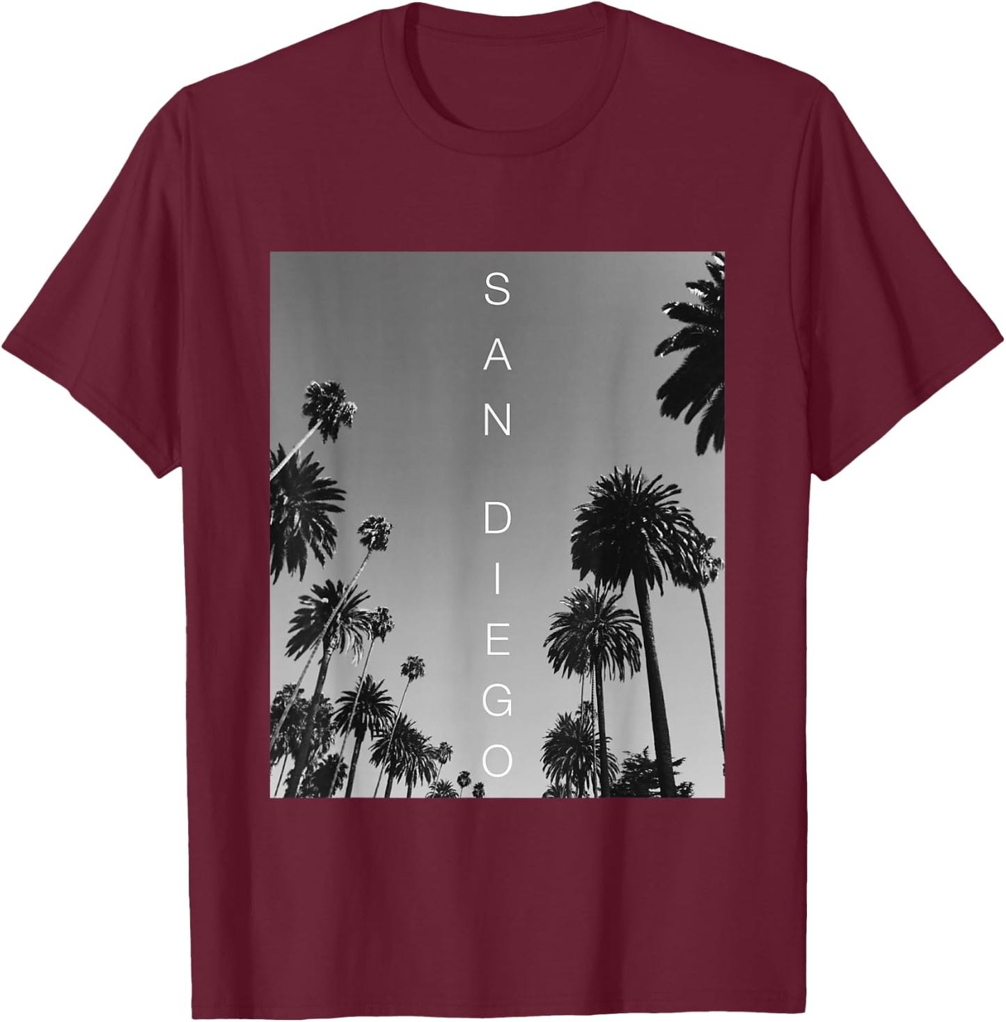 San Diego Shirts Men Women Kids Vacation Souvenir Gifts T-Shirt - T-Shirt | Maroon