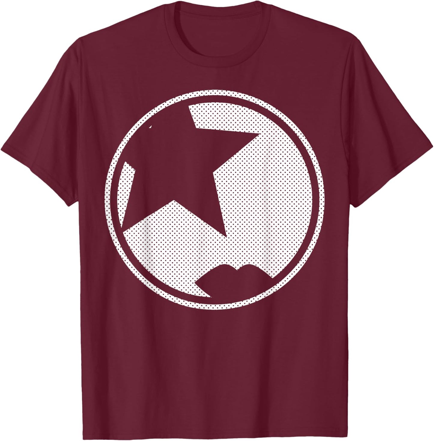 KISS - The Starchild Logo T-Shirt - T-Shirt | Maroon