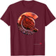 Red Rocks Amphitheater - Colorado State Flag T-Shirt - T-Shirt | Maroon