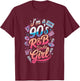 I'm a 90's R&b Kinda Girl T-Shirt - T-Shirt | Maroon
