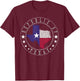 Republic of Texas Shirt-Texas Republic- T Shirt for Texans T-Shirt - T-Shirt | Maroon