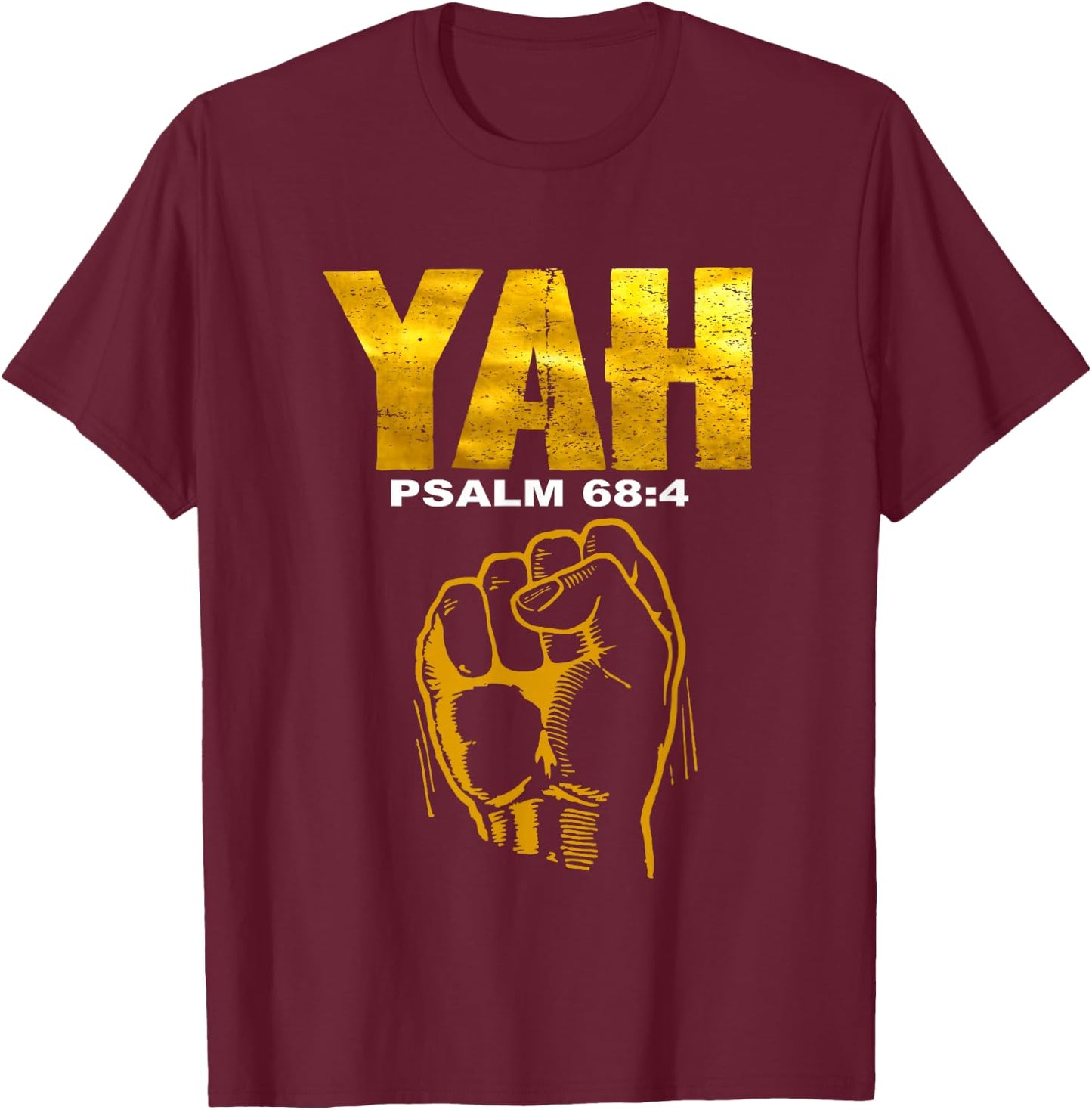 Hebrew Israelite Yah Clothing Yahweh Gift Small T-Shirt - T-Shirt | Maroon