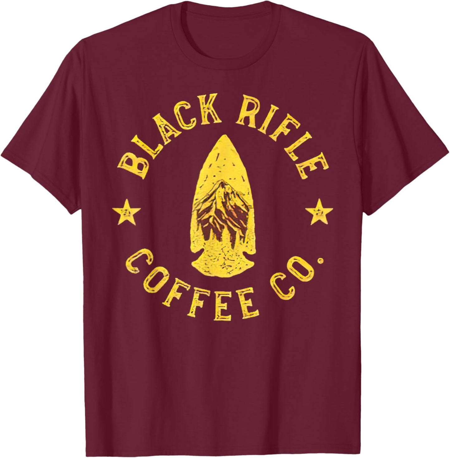 Rifle Coffee Company Arrowhead T-Shirt - T-Shirt | Maroon