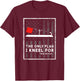 Ice Fishing Tip Up The Only Flag I Kneel for T-Shirt - T-Shirt | Maroon