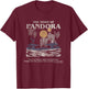 Avatar The Moon Of Pandora Vintage Travel Landscape T-Shirt - T-Shirt | Maroon