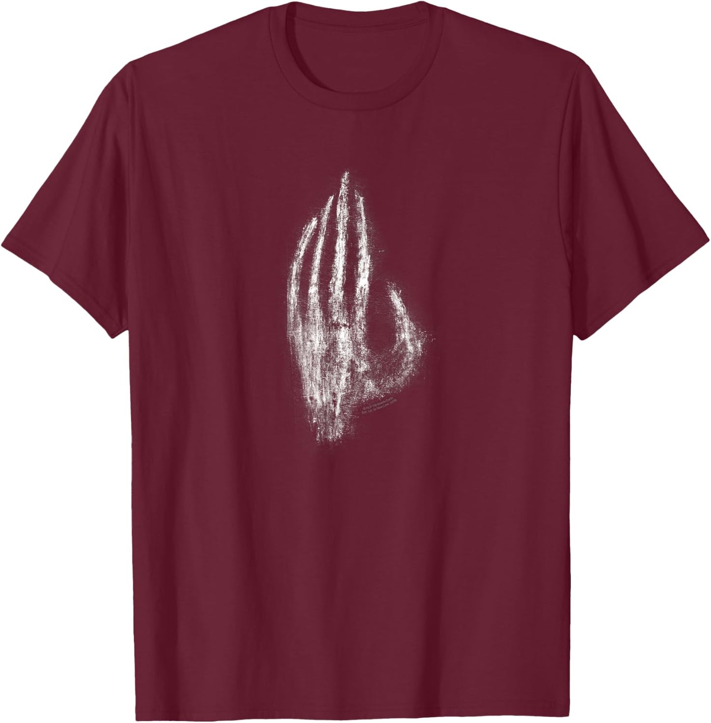 Lord of the Rings Hand of Saruman T-Shirt - T-Shirt | Maroon