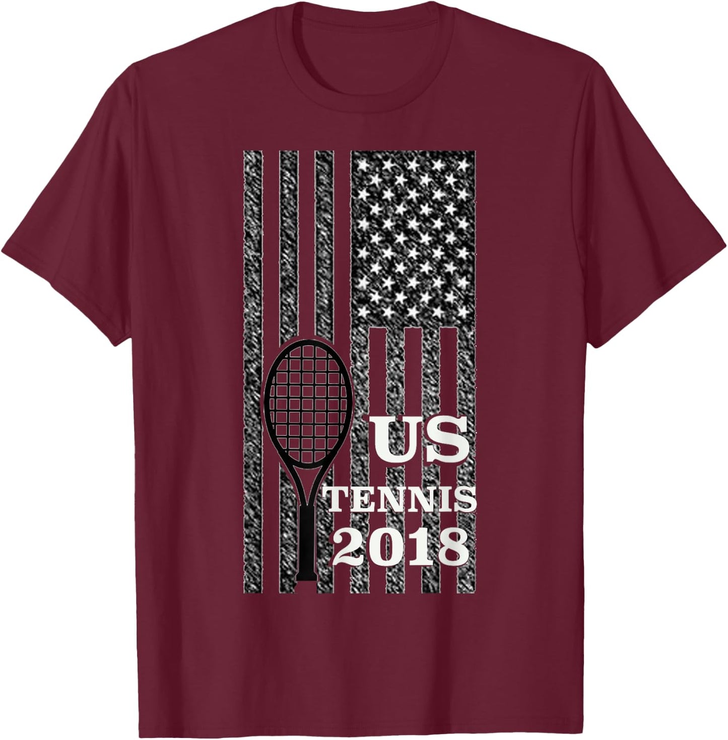 US Tennis 2018 open New York Championships T-Shirt - T-Shirt | Maroon