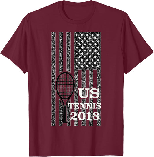 US Tennis 2018 open New York Championships T-Shirt - T-Shirt | Maroon
