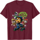 PAW Patrol Police Pup Chase Lets Roll With Group T-Shirt - T-Shirt | Maroon